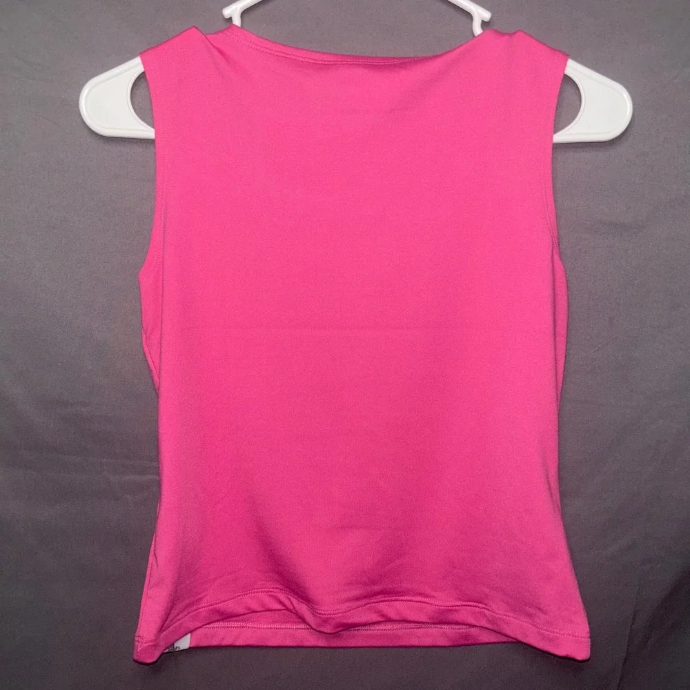 Justice Looney Tunes Girls Pink Bow Detail Tank Top Size L 12/14 NWT